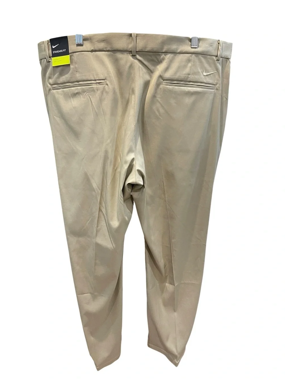 New Nike Golf Dri-Fit Standard Fit Khaki Pants 833194-235 SZ 38 X 30 NWT